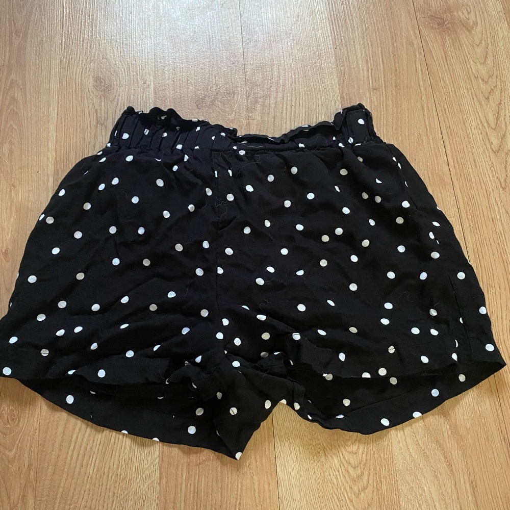 Woman’s polka dot shorts